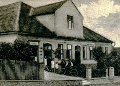 Místo druhé klubovny na Ptákově (1920)