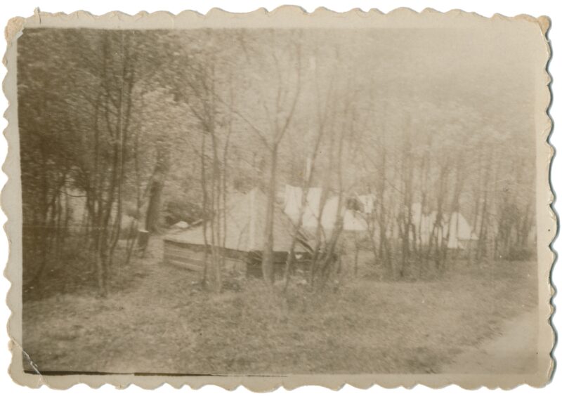 Skautský tábor u Ostrovce (1947)