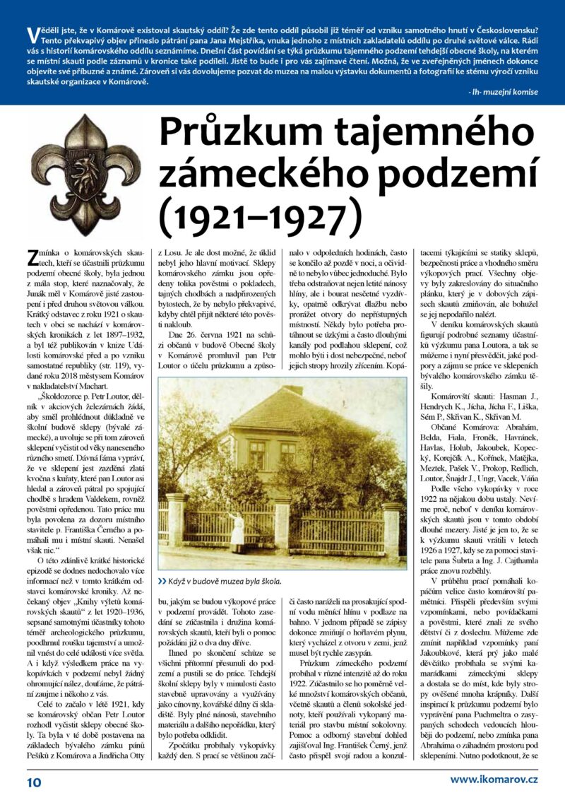 Komárovák 6 a 7 /2021