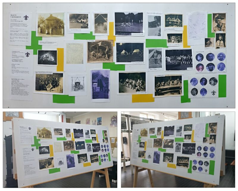 Muzeum Komárov - výstavní panel (od 1. 6. 2021)